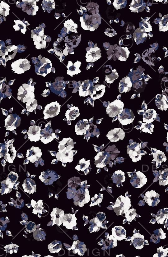 小碎花印花华亿平台图片