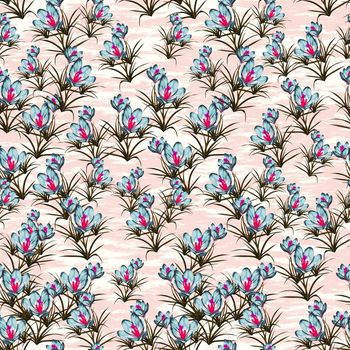 709787-3D立体花卉草地粉