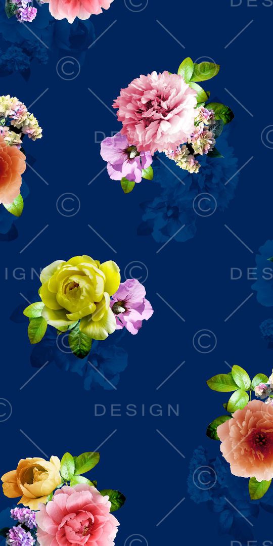 花朵印花华亿平台图片