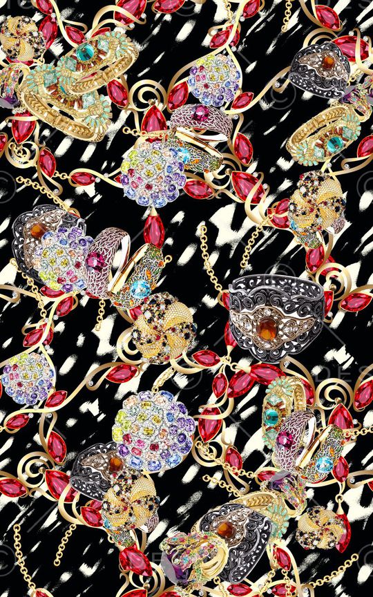 珠宝印花华亿平台图片