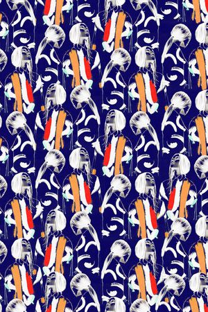 涂鸦印花华亿平台图片