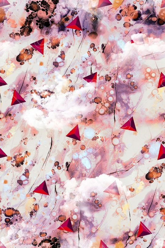 几何印花华亿平台图片