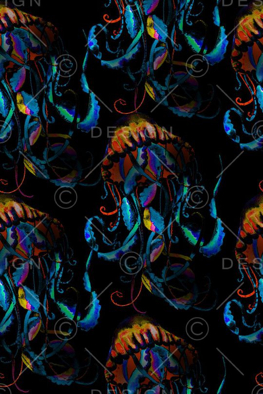 抽象印花华亿平台图片