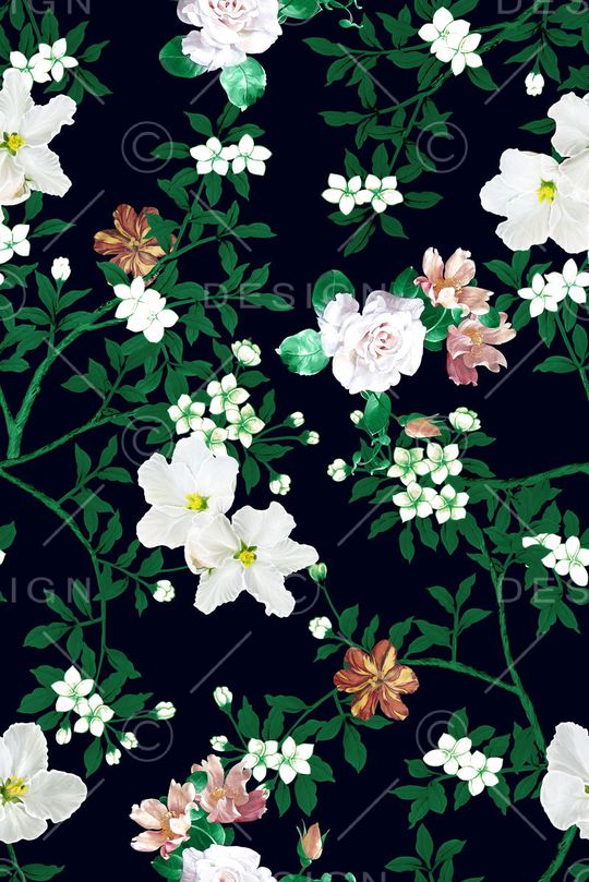 黑底印花华亿平台图片