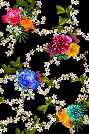 小碎花印花华亿平台图片