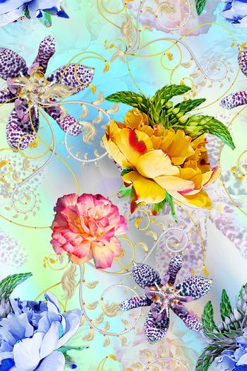 女装印花华亿平台图片