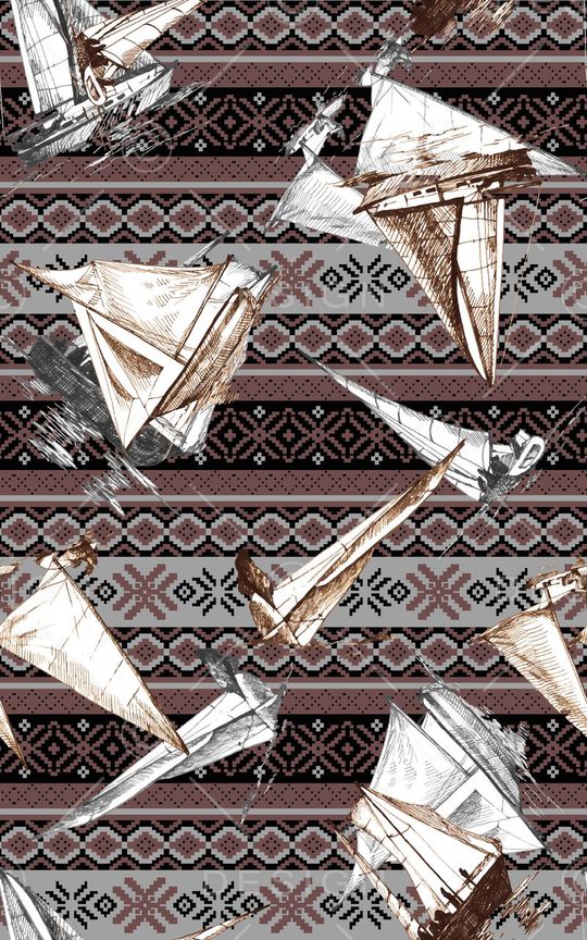 条纹印花华亿平台图片