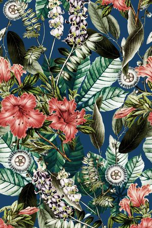 油画花卉印花华亿平台图片