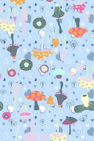 蘑菇印花华亿平台图片