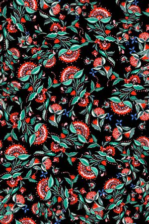 小碎花印花华亿平台图片