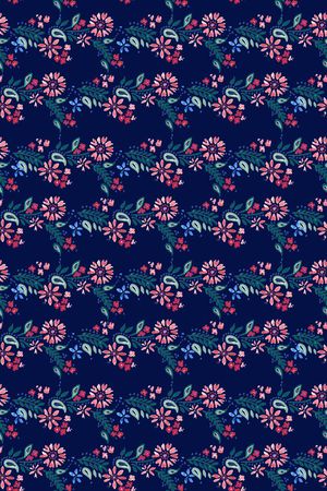 小碎花印花华亿平台图片