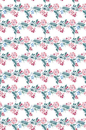 小碎花印花华亿平台图片