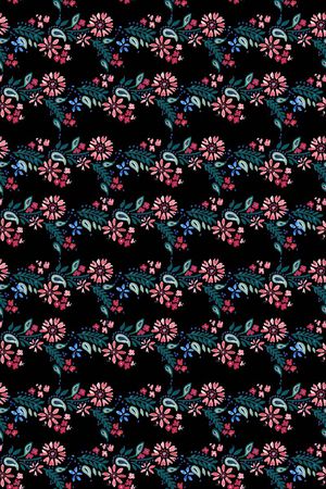 小碎花印花华亿平台图片