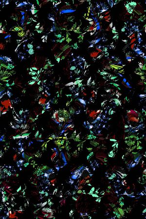 抽象印花华亿平台图片