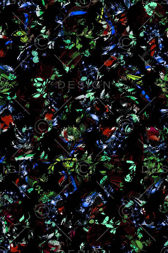 抽象印花华亿平台图片