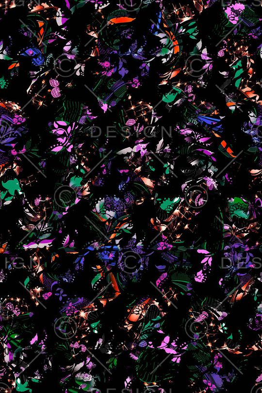 抽象印花华亿平台图片