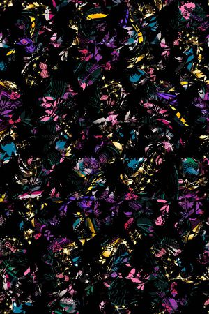 抽象印花华亿平台图片