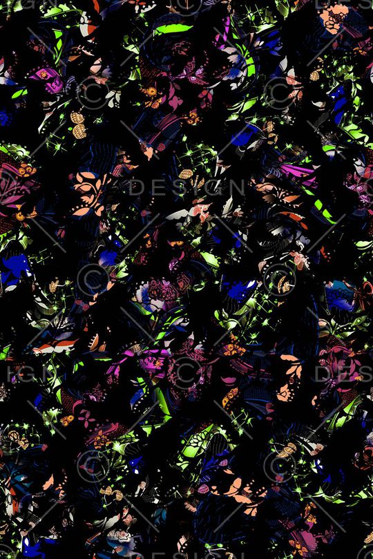 抽象印花华亿平台图片