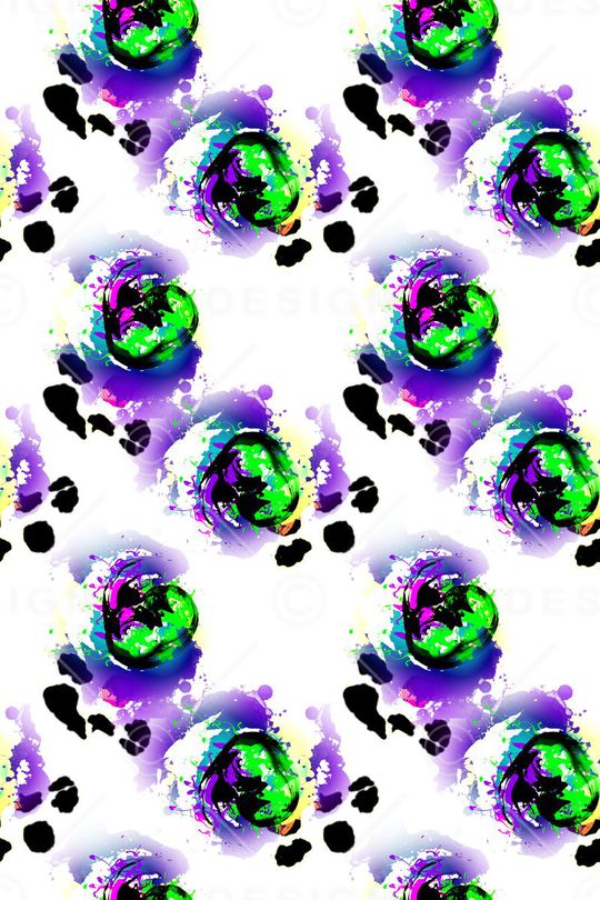 色块印花华亿平台图片