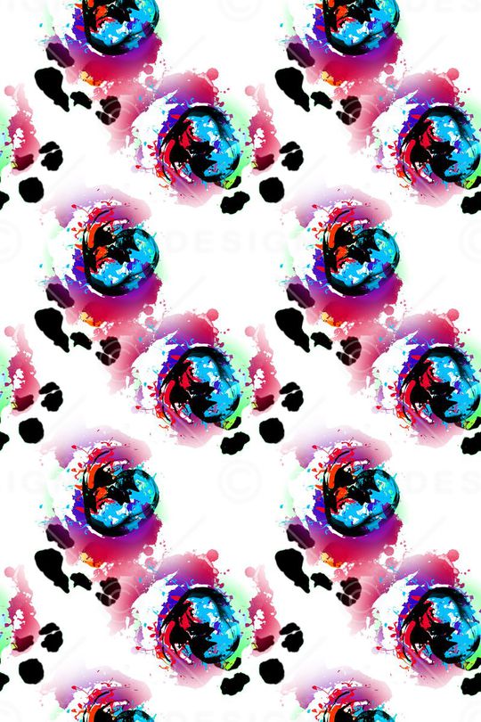 色块印花华亿平台图片