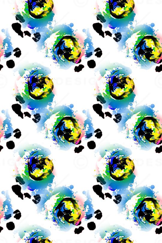 色块印花华亿平台图片