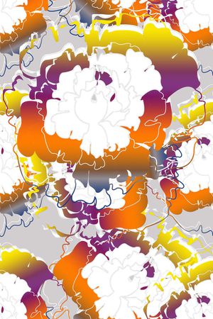 乱花印花华亿平台图片