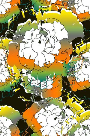 乱花印花华亿平台图片