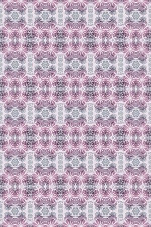 抽象花卉组合印花华亿平台图片