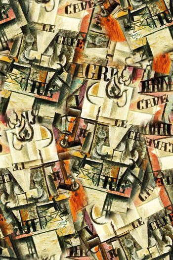 笔触印花华亿平台图片