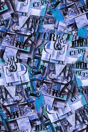 笔触印花华亿平台图片