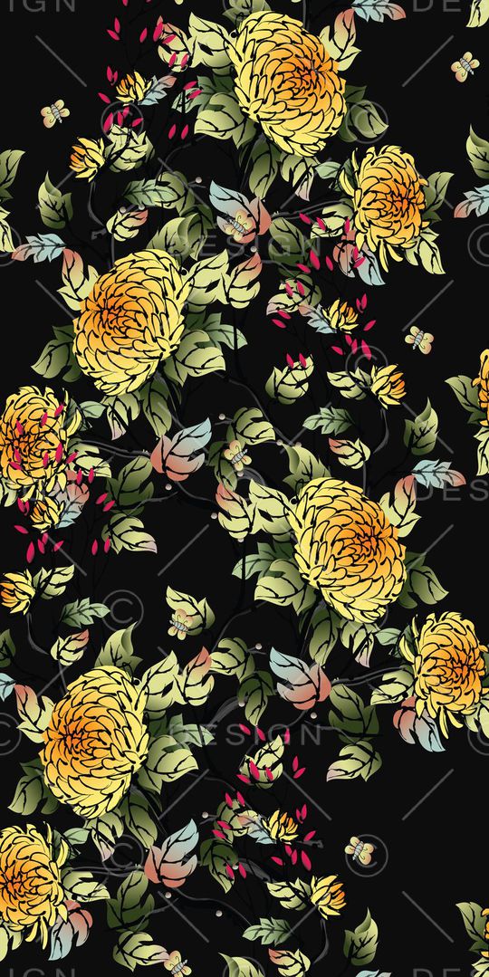 乱花印花华亿平台图片