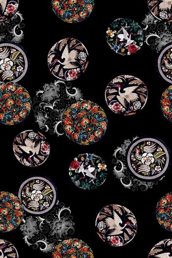 民族风印花华亿平台图片