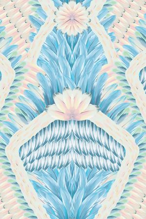 手绘时尚印花印花华亿平台图片