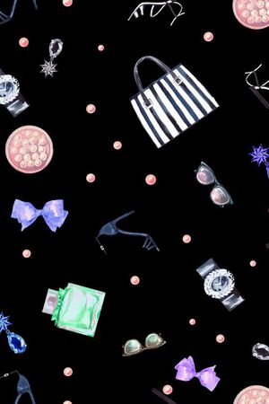 手绘配饰印花华亿平台图片