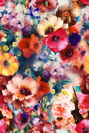 抽象印花华亿平台图片