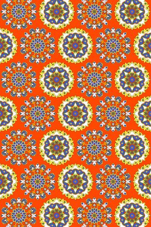 曼陀罗印花华亿平台图片