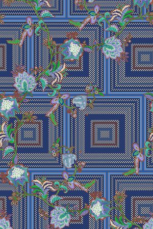 民族风印花华亿平台图片