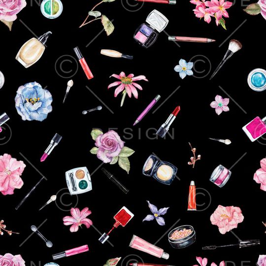 手绘花卉印花华亿平台图片