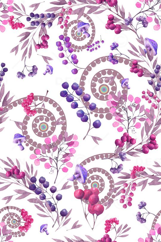 乱花印花华亿平台图片