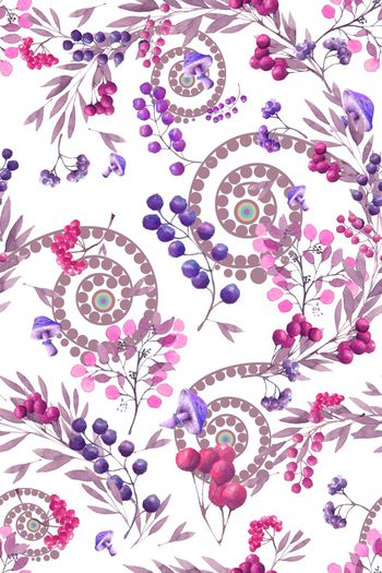 乱花印花华亿平台图片