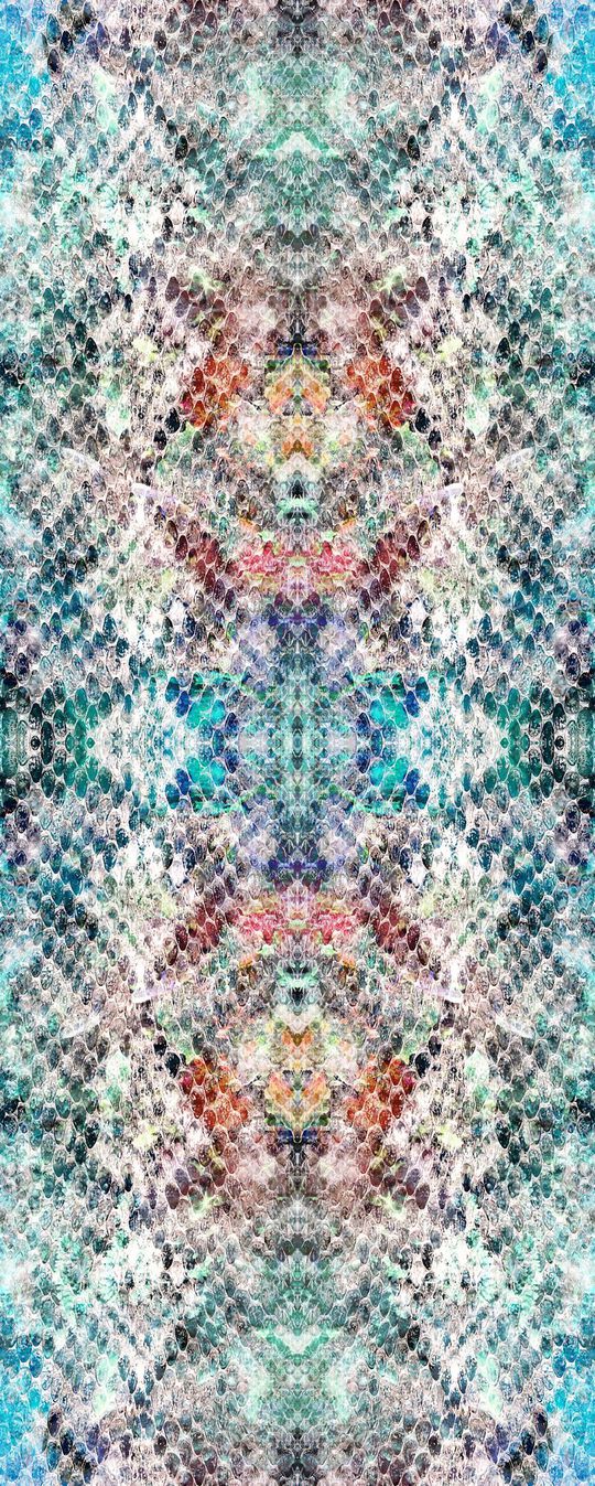 仿真蛇纹印花华亿平台图片