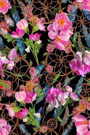 花朵印花华亿平台图片