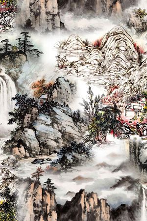 风景印花华亿平台图片