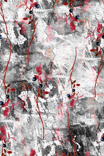 710406-树枝岩石底纹白