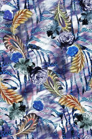 几何印花华亿平台图片