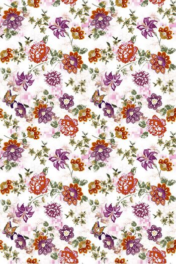 花朵印花华亿平台图片