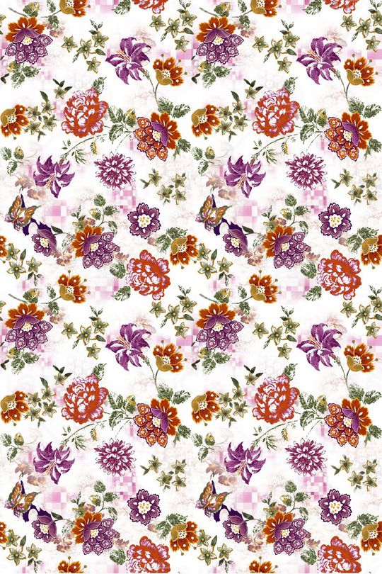 花朵印花华亿平台图片