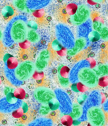 色块印花华亿平台图片