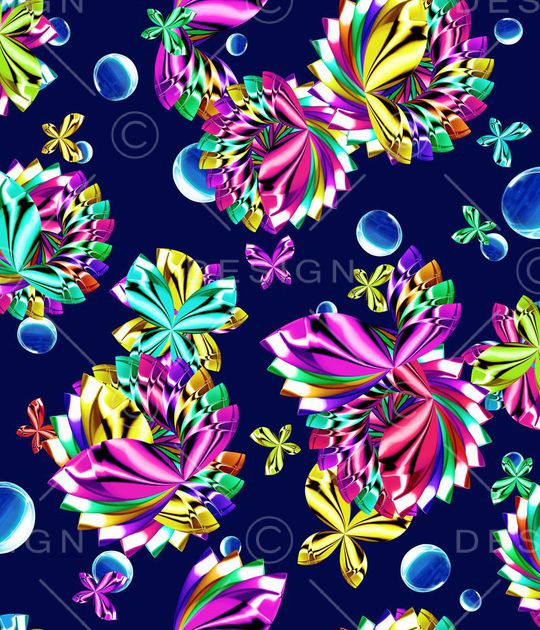 圆圈印花华亿平台图片