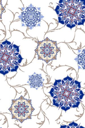 几何印花华亿平台图片